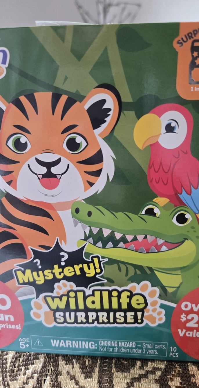 Wildlife Surprise! Mystery Reptile Toy - Green